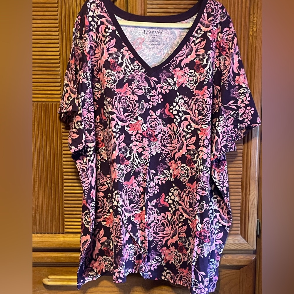 Floral tunic